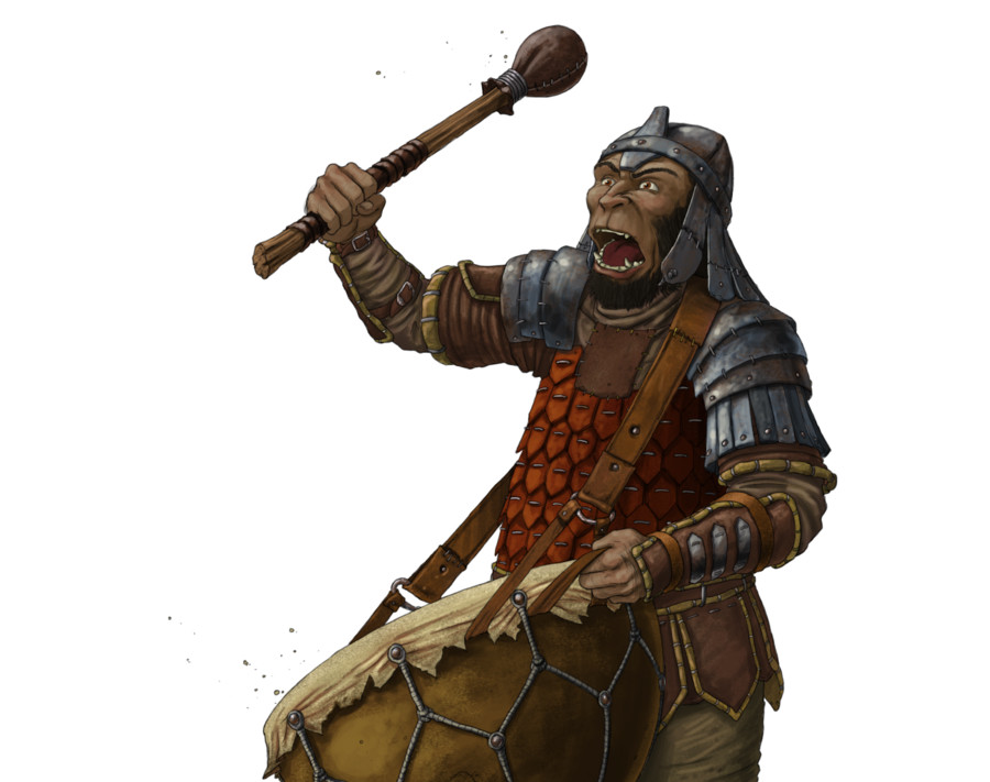 Orc Drummer