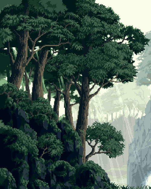 Forest Cliff