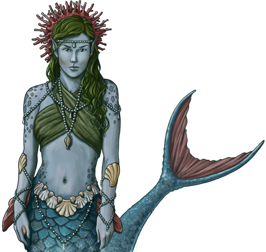 Cut Merfolk Female Noble