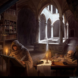 Mage Studying